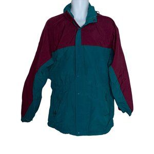 Vintage Dunbrooke Distinctive Images 1990's Patchwork Colorblock Jacket M